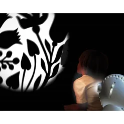 Animation fleurs pour projecteur de l'espace