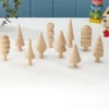 Arbres forestiers en bois