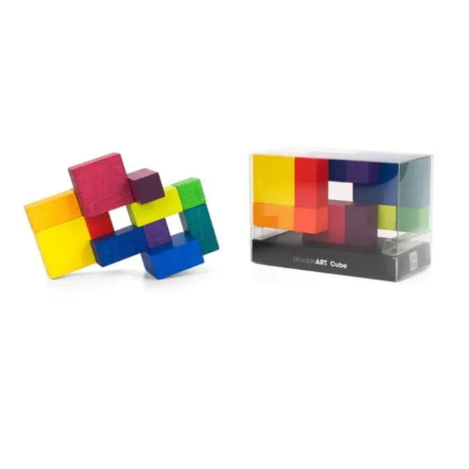 Art cube coloré