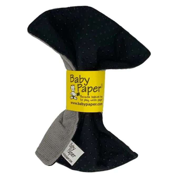 Baby Paper - Noir/Gris texturé