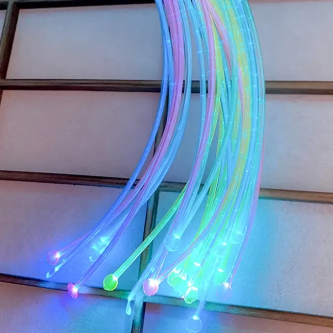 Baguette fibres optiques UV - colorées