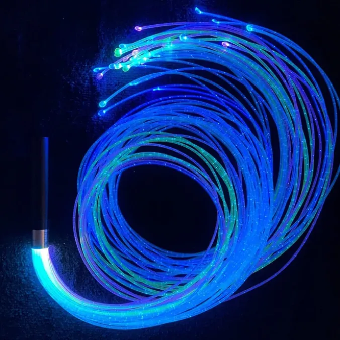 Baguette fibres optiques UV - colorées