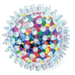Balle à picots multicolore