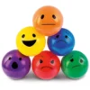 Balles expressions par 6 - Grandes - 15 cm