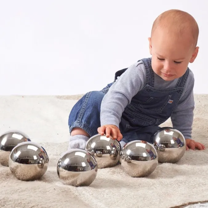 Balles sensorielles miroirs par 6