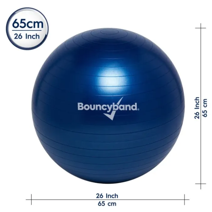 Ballon d'assise dynamique Bouncyband - 65 cm