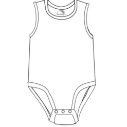Body sans manches - Gris