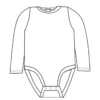Body tee-shirt manches longues - Bleu