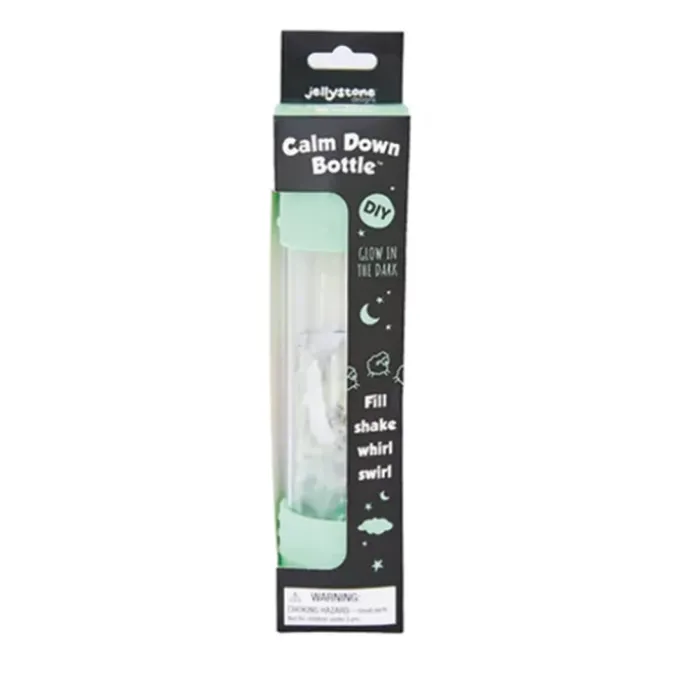 Bouteille apaisante diy phosphorescent