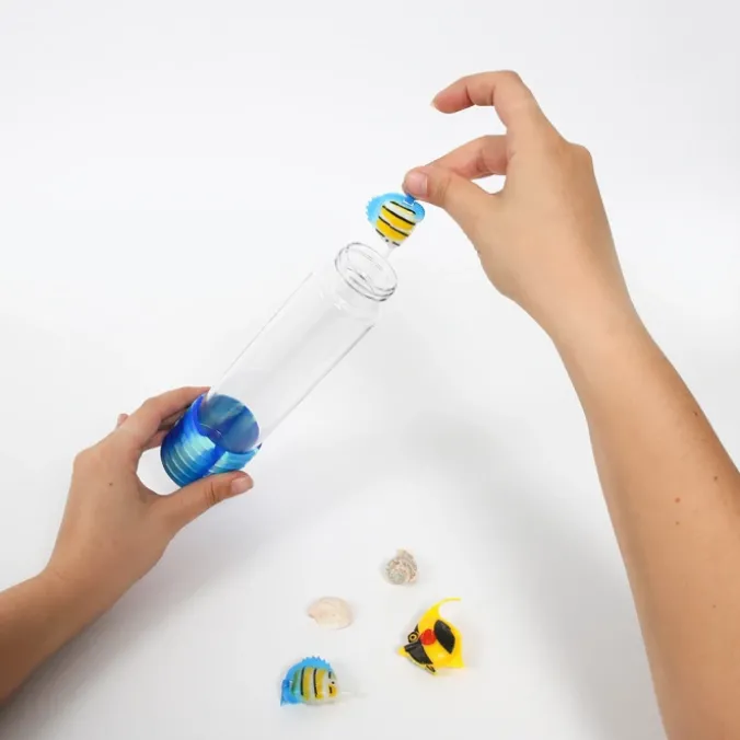 Bouteille apaisante DIY sous la mer