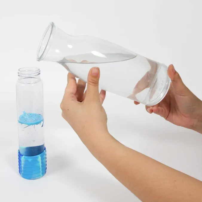 Bouteille apaisante DIY sous la mer