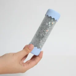 Bouteille apaisante pour bébé - bleue