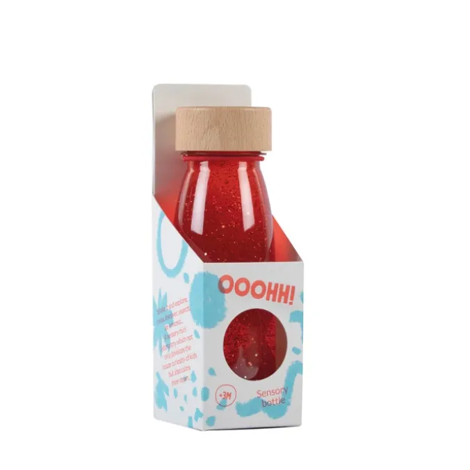 Bouteille sensorielle Float - rouge