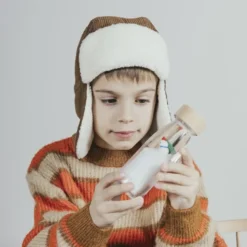 Bouteille sensorielle hiver