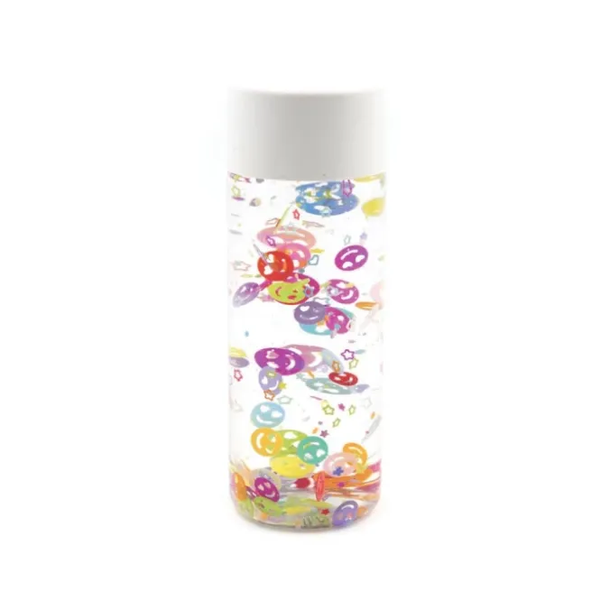 Bouteille sensorielle smiley