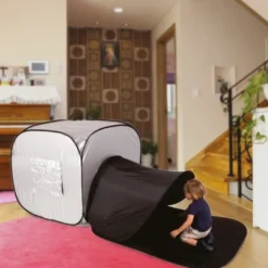 Cabane espace noir