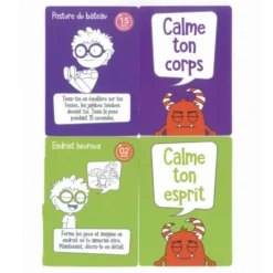 Cartes de gestion de la colère