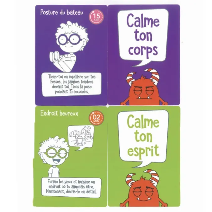 Cartes de gestion de la colère