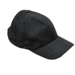 Casquette denim lestee