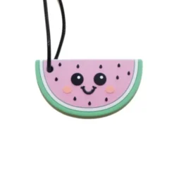 Collier pastèque - pastel