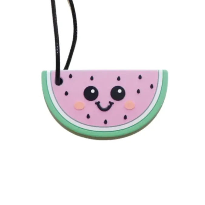 Collier pastèque - pastel