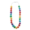Collier princesse et le pois arc-en-ciel