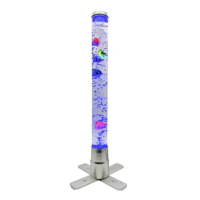 Colonne à bulles 60 cm avec poissons