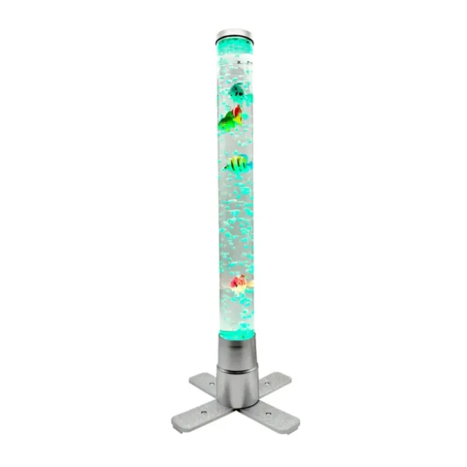 Colonne à bulles 60 cm avec poissons