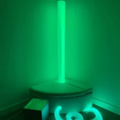 Colonne à bulles LED 180 cm - sans eau
