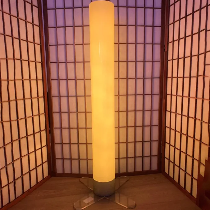 Colonne à bulles LED 120 cm - sans eau