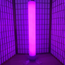Colonne à bulles LED 120 cm - sans eau