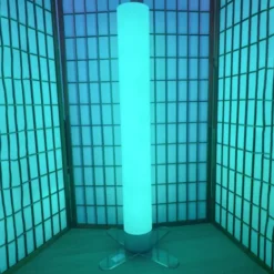 Colonne à bulles LED 120 cm - sans eau