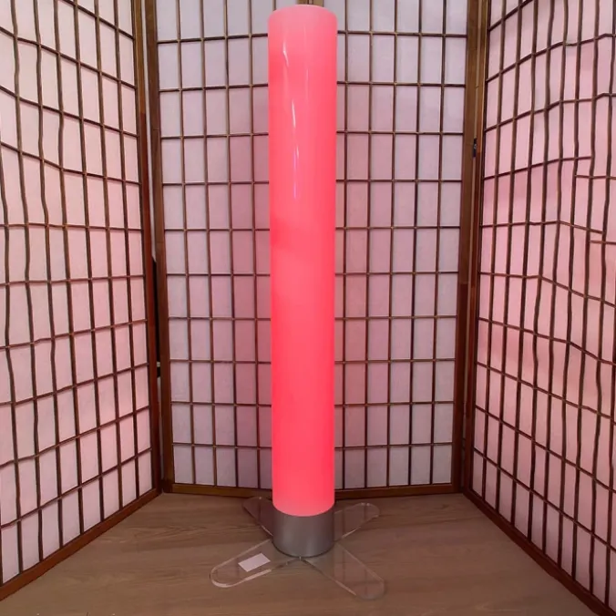 Colonne à bulles LED 120 cm - sans eau