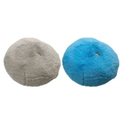 Coussin sensoriel vibrant rond - Gris