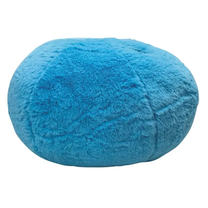 Coussin sensoriel vibrant rond - Bleu