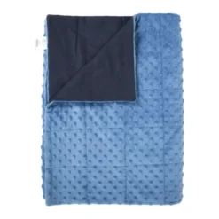 Couverture lestée - 90 x 120 cm - 3 kg - bleu