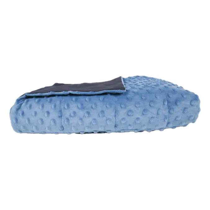 Couverture lestée - 90 x 120 cm - 2 kg - bleu