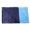 Couverture lestée - 100 x 150 cm - 5 kg - bleu