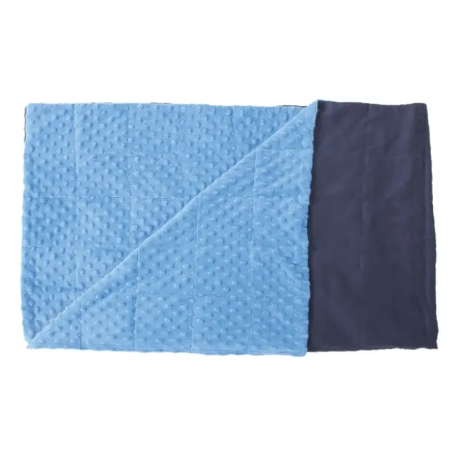 Couverture lestée - 100 x 150 cm - 5 kg - bleu