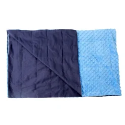 Couverture lestée - 100 x 150 cm - 4 kg - bleu