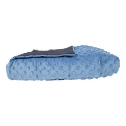 Couverture lestée - 90 x 120 cm - 1 kg - bleu