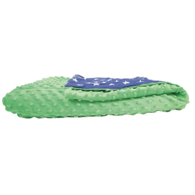 Couverture lestée - 90 x 120 cm - 1 kg - vert