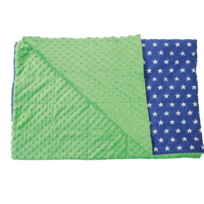 Couverture lestée - 100 x 150 cm - 4 kg - vert