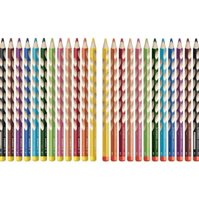 Crayons de couleur easy par 12 - Droitier
