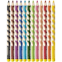 Crayons de couleur easy par 12 - Gaucher