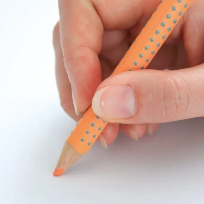 Crayons de couleur jumbo grip x 12