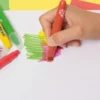Crayons de couleur smoothy par 6