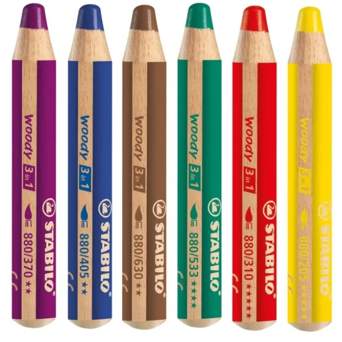 Crayons de couleur xxl 3 en 1