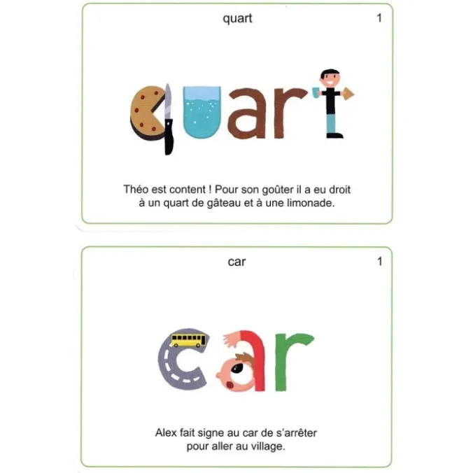 Dessine-moi un mot - homophones niveau 2