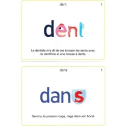 Dessine-moi un mot - homophones niveau 1